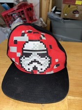 Disney Star Wars Baseball Cap Youth Snap Back Hat - Storm Trooper Pre Owned