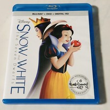 Snow White and The Seven Dwarfs - Blu-Ray DVD - Disney Animated