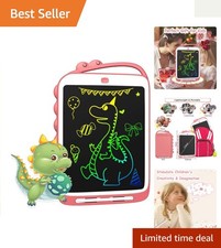 Portable Toddler Doodle Board - Reusable 12.5-Inch Writing Tablet for Ages 2-6