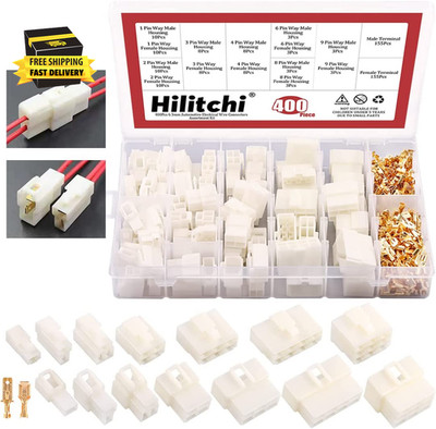 6.3MM Electrical Automotive Wire Connectors Male Female Socket Plug Terminal for