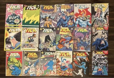   THE TICK NEW ENGLAND COMIC #1-12 PRESS 1991 BEN EDLUND BOB  