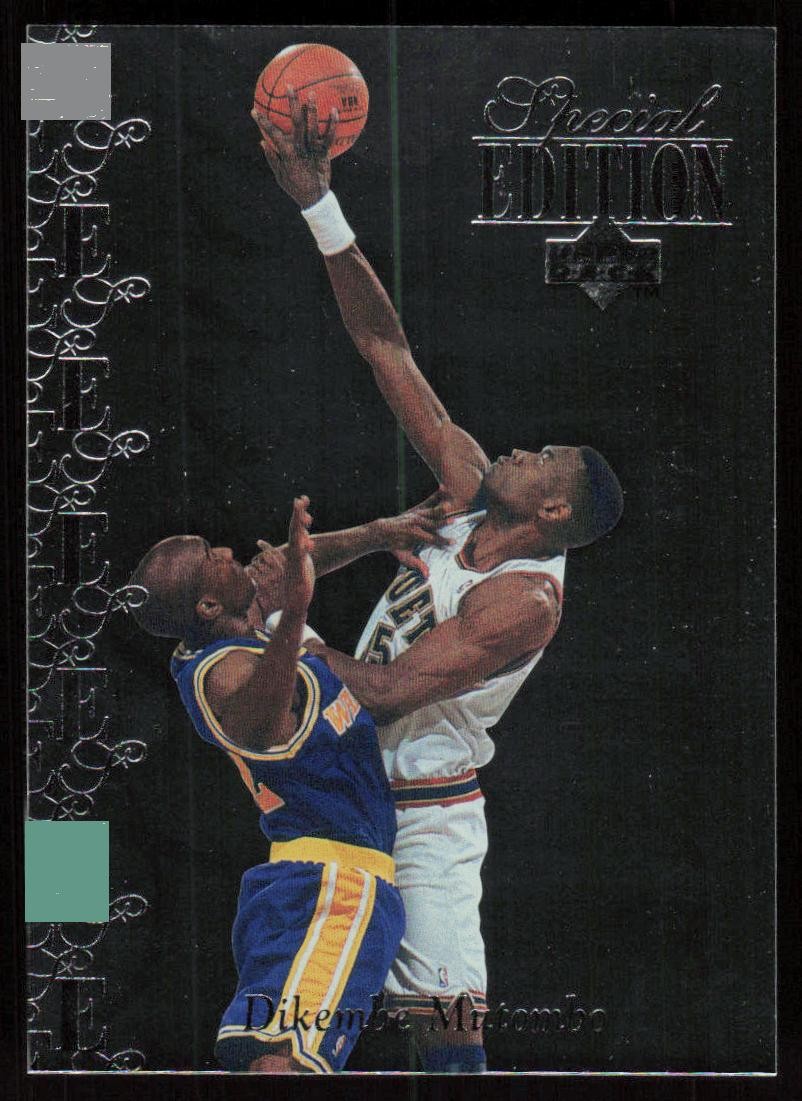 1995-96 Upper Deck #SE110 Dikembe Mutombo Special Edition