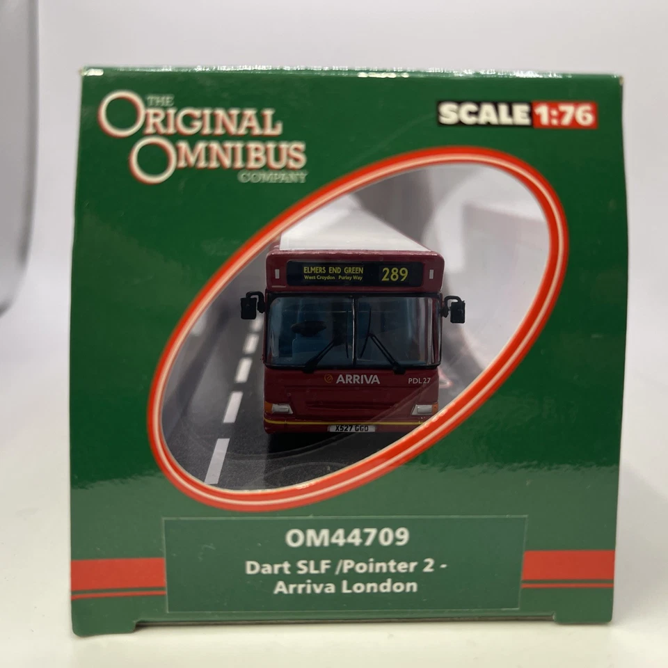 Corgi 1/76 Scale OM44709 - Dart SLF/Pointer 2 Arriva London 289 Elmers End Green - Image 2 of 4
