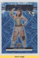 2024 Upper Deck AEW All Elite Wrestling Dazzlers Blue Yuka Sakazaki READ 5yy