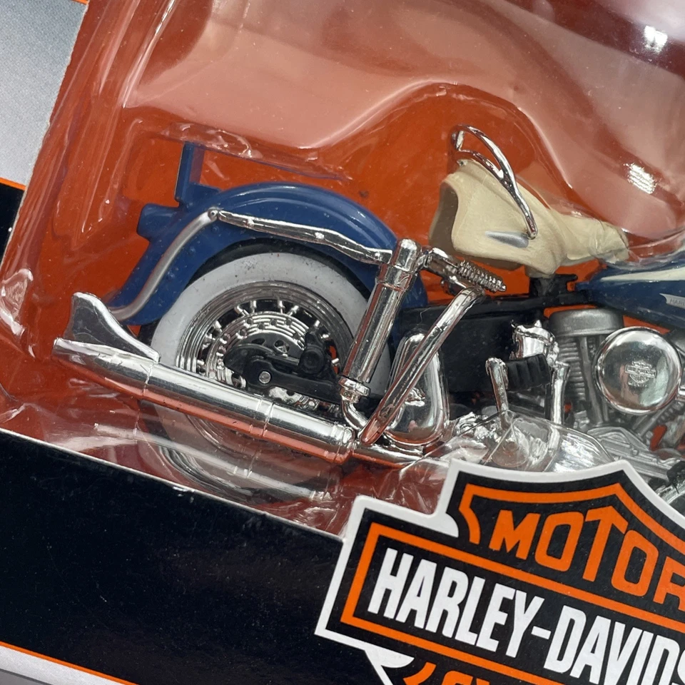 Harley Davidson Maisto Serie 9 1962 FLH Duo Glide 1:18 Diecast Nueva En Caja Foto 4 de 4