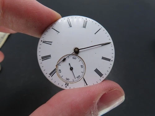 Antique Vacheron & Constantin Pocket Watch Movement/Dial, Runs