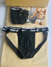 Nike Everyday Cotton Stretch Jockstrap Underwear Medium 31-35 In Waist Men sport