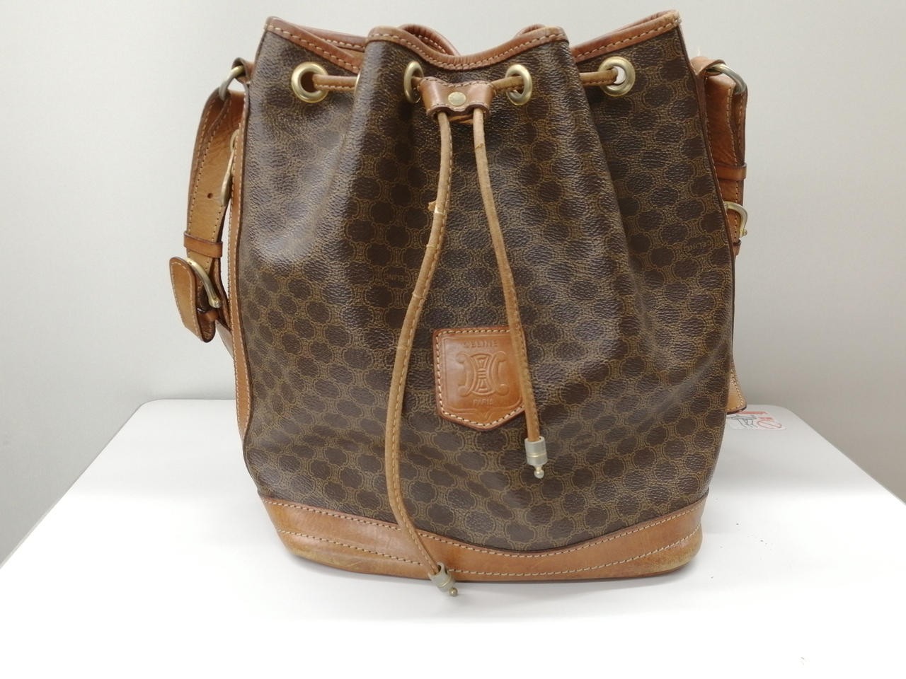 Drawstring Shoulder Bag Model Number Macadam Patt… - image 1