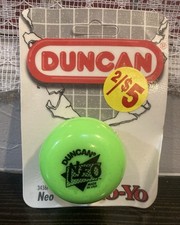 Vintage RARE Duncan Neo Yo Yo Green 1994 Made in USA Brand New