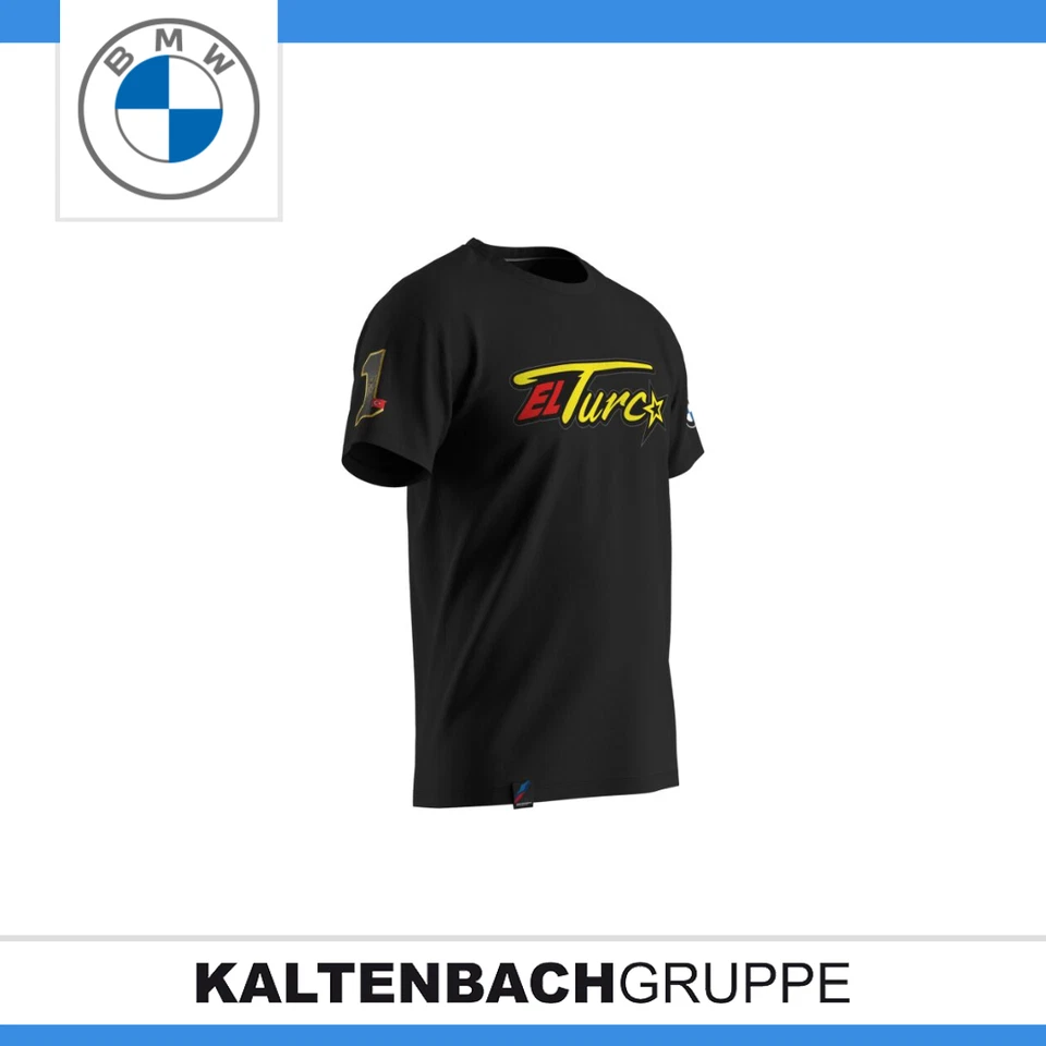 Camiseta Original BMW Motorcycle WorldSBK Fan Edition Toprak Negra Foto 4 de 4