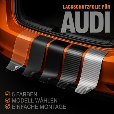 Lackschutzfolie für AUDI   Ladekantenschutz Kantenschutz Auto-Folie Schutzfolie