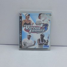 Virtua Tennis 3 PlayStation 3 Video Game PS3 Sports Multiplayer