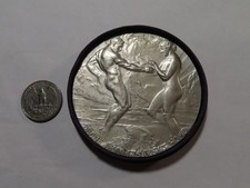 B47 USA San Francisco 1915 Panama-Pacific Expo Tower of Jewels Silver Medal 70mm