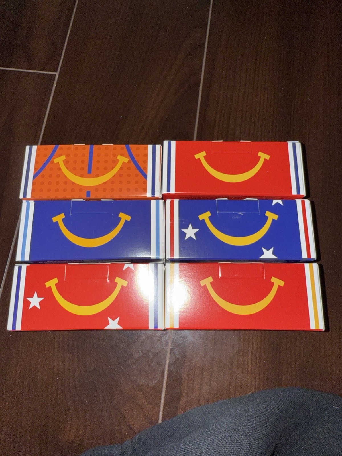 2026 McDonald's Happy Meal All American Game x Crocs Key Chain SET Of 6