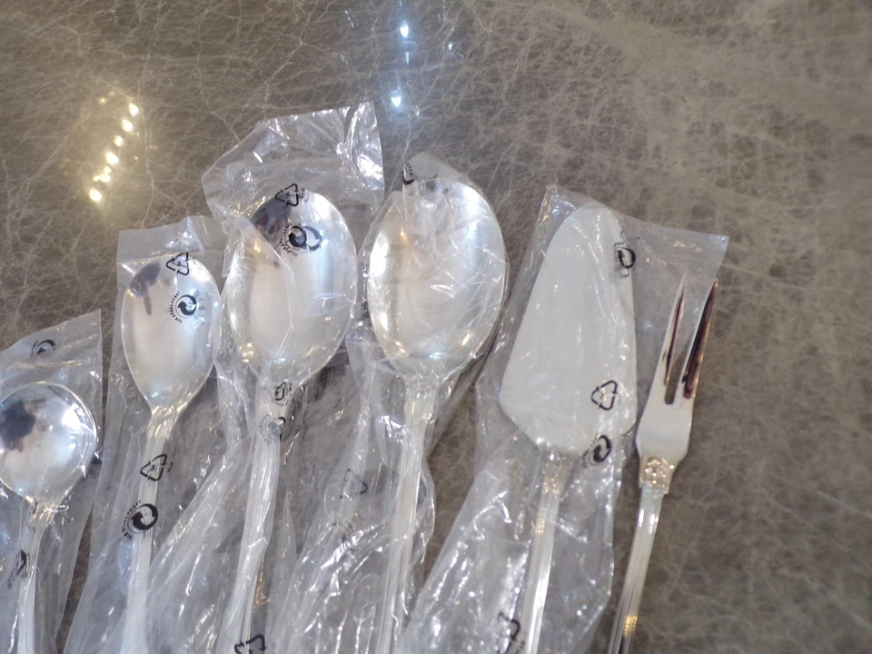 BSF Augsburger Faden Satz 8 Vorleger Vorlegeteile in Edelstahl 18/10 TOP ! - Bild 3 von 4