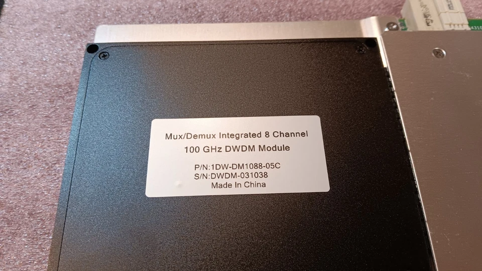 Ciena B-720-0022-005 CN-100-E80 8-CHAN DWDM MODULE WMOAAL0EAA - Image 4 of 4