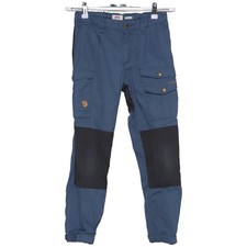 Fjällräven, Wanderhose, Größe: 140, Blau/Schwarz, Baumwolle/Polyester #tol