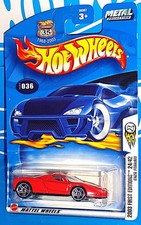 Hot Wheels 2003 First Editions 24/42 #36 Enzo Ferrari Red w/ PR5s