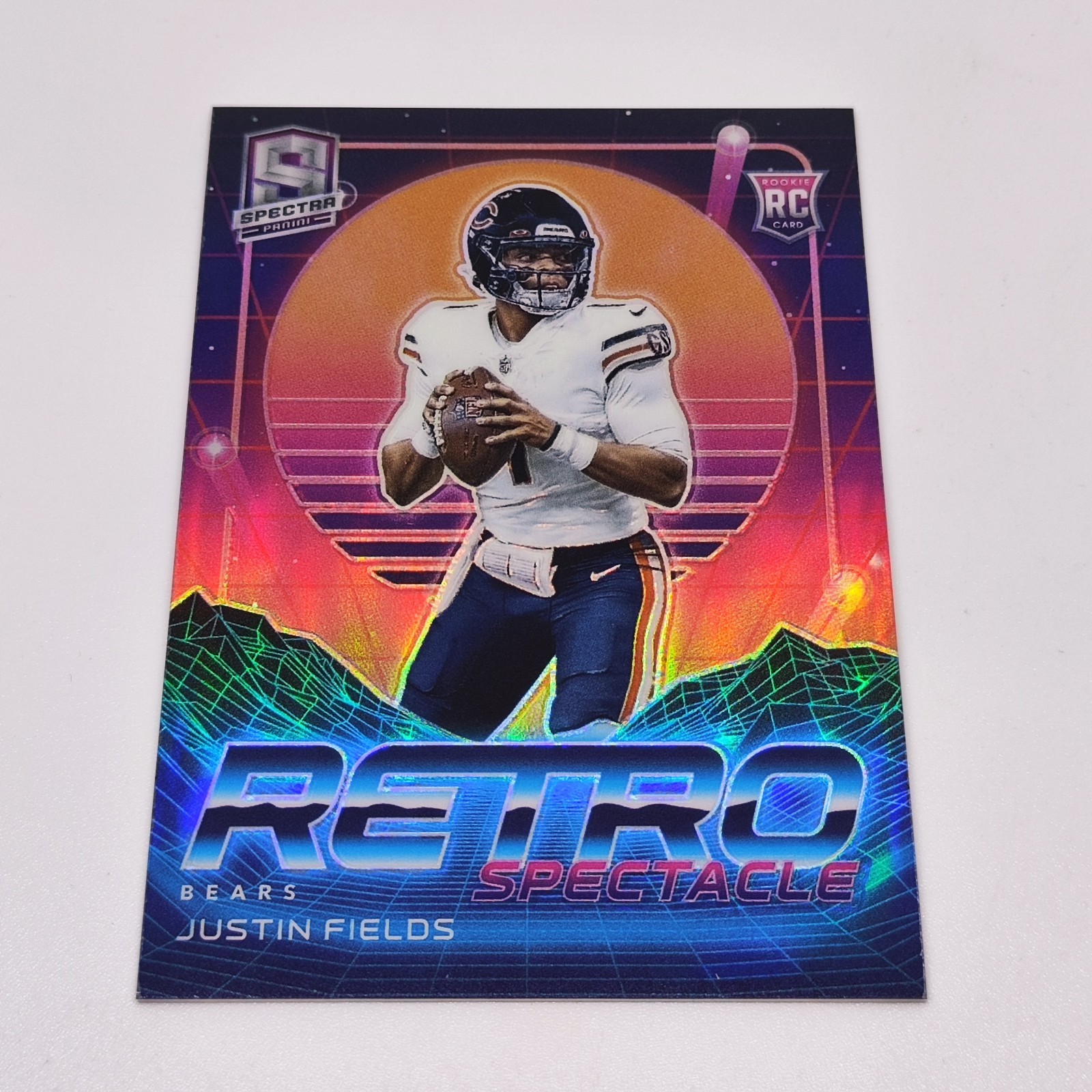 2021 Panini Spectra Retro Spectacle RC #RS-35 JUSTIN FIELDS!!