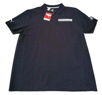 Puma BMW Motorsport Poloshirt XL Neu mit Etikett Dunkelblau Reißverschluss Racing Powered By M Herren Neu