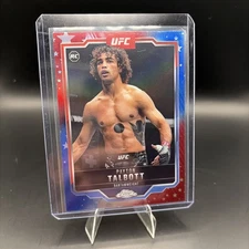 2025 Topps Chrome UFC Payton Talbott RC Red Blue Stars
