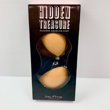 Bras N' Things Silicone Adhesive Bra Nude Size B Hidden Open Box, Never Used