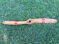 Vintage HEGY Texas USA 60" WOOD AIRPLANE Propeller 60x44