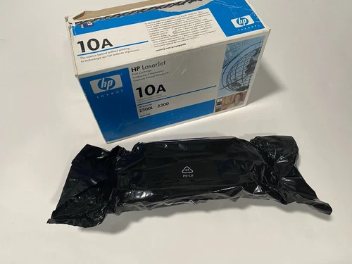 GENUINE HP 10A Black Toner Cartridge (HP Q2610A) - NEW - SEALED OPEN BOX NOS