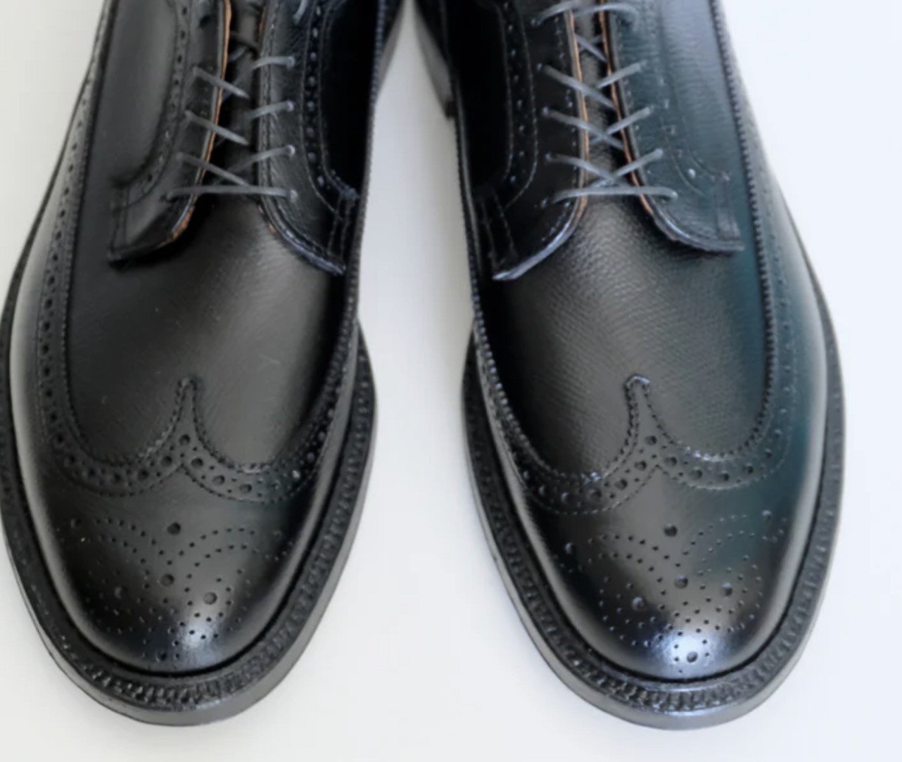 Alden 97690 Black Alpine Grain Long Wing Blucher