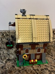 LEGO 7189 Kingdoms Castle Mill Village Raid Incomplete Set Instructions & Barn