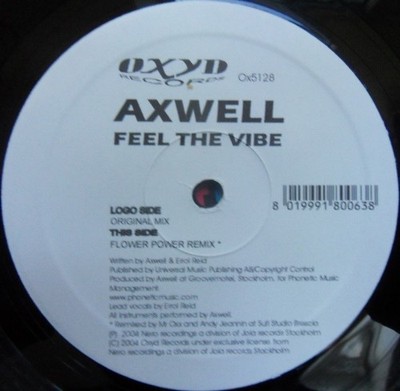Axwell - Feel The Vibe, 12'', (Vinyl)