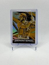 2021 Topps Fire Andrew Benintendi #112 Gold Minted Foil Kansas City Royals