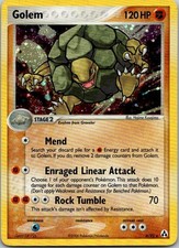 Golem Holo Rare Legend Maker 6/92 MP on eBay