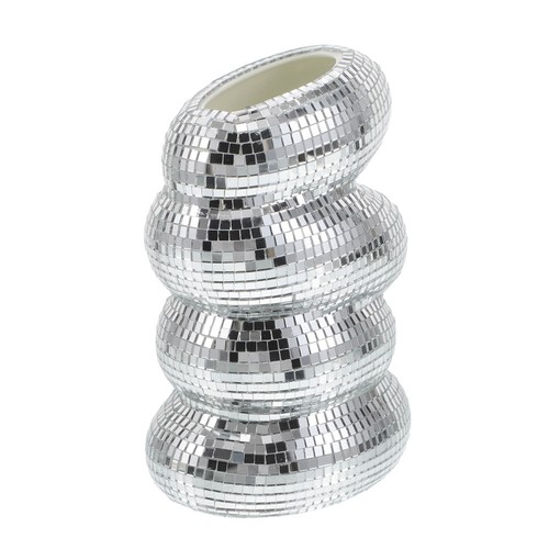 Spiral Mirror Vase Disco Ball