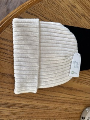 Time And Tru Women's Coordinate Beanies ONE SIZE Knit Pull On