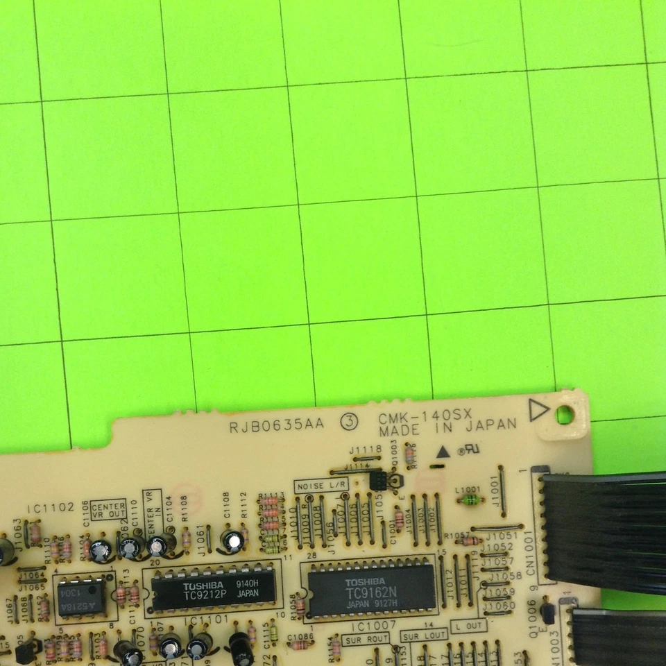 Technics SA-GX710 Amplificador Estéreo Placa de Video Principal RJB0635AA Toshiba Foto 2 de 4