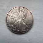 2007 W WALKING LIBERTY AMERICAN EAGLE .999 FINE SILVER DOLLAR COIN 1oz $1.00