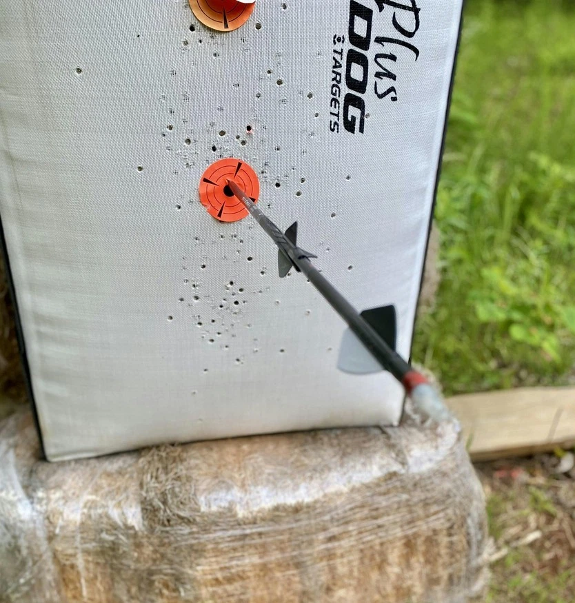 Bulldog Double Dog FF Archery Target STANDARD Series com remoção de flecha de 15 lb - Imagem 4 de 4