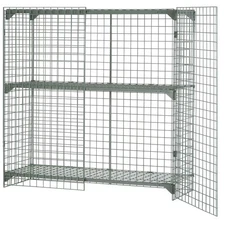 Global Industrial Wire Mesh Security Cage 72 x 36 x 60