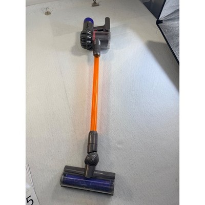 Casdon Dyson Cordless Vacuum Toy Orange Grey Realistic Suction Role Play