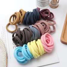 50Pcs Girls Nylon Rubber Bands Elastic Hair Bands Hair Accessorie Children Pony