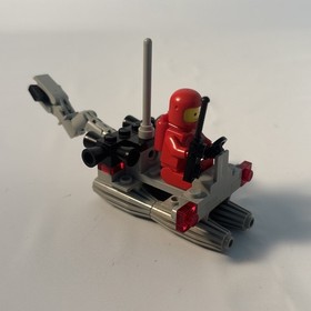 VINTAGE Classic Lego Space 6822 Space Digger 100% Complete 1981 w/Red Minifigure