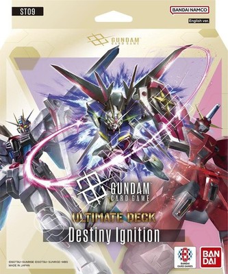 Bandai Gundam Card Game - Starter Deck 09: Destiny Ignition (ST09