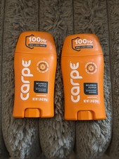 2  Carpe  Bourbon Pepper ANTIPERSPIRANT DEODORANT UNDERARM LOTION 1.76 OZ