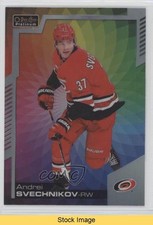 2020-21 O-Pee-Chee Platinum Rainbow Color Wheel Andrei Svechnikov #116 READ 1hs9