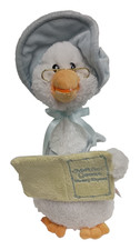 Cuddle Barn Talking Mother Goose Animated Plush Toy Doll 7 Nursery Rhymes Rare