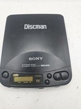 Sony Discman D-121 Portable CD Player Mega Bass Untested