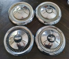 1957 Chevy Bel Air Nomad Del Ray 10.5 Wheel Dog Dish Hub Caps Genuine Oem 1957 Chevy Bel Air Nomad Del Ray 10.5 Wheel Dog Dish Hub Caps Genuine Oem