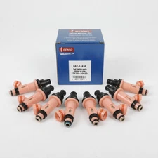 8 PCS 23250-50030 Denso FUEL INJECTORS For GS400 LS400 SC400 GS430 LS430 SC430