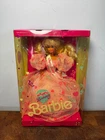 NRFB 1990 Vintage Happy Birthday Barbie Doll~Pink Gown #7913